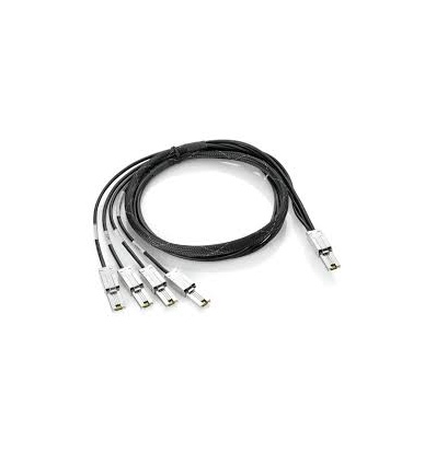 HP 2m Ext Mini-SAS to 4x1 Mini-SAS Cable