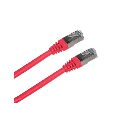 Patch cord FTP cat5e 0,5M červený