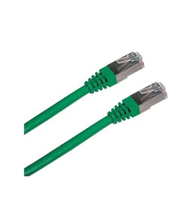 Patch cord FTP cat5e 0,5M zelený