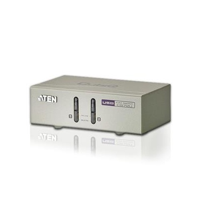 Aten 2-port KVM USB, audio 2.1, včetně kabelů