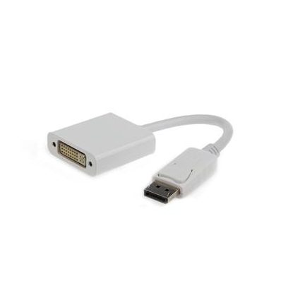 Kabel Gembird red. Displayport na DVI, M/F, bílá