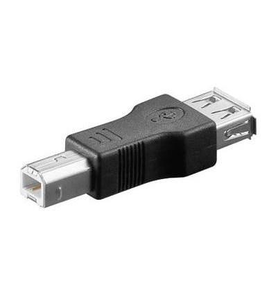 PremiumCord USB redukce A-B,Female/Male