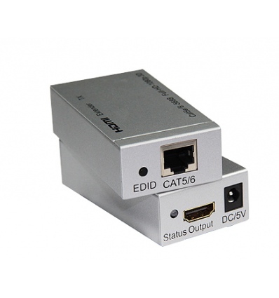 HDMI extender na 60m přes jeden kabel Cat5e/Cat6