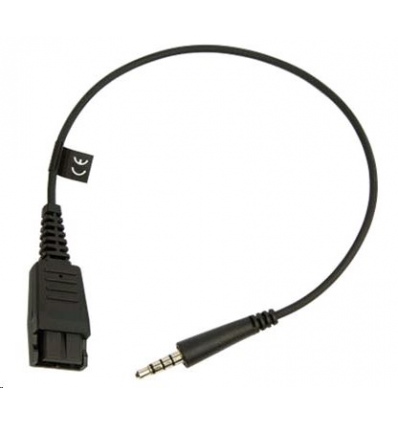 Jabra Cord (PC), QD-Jack 3,5mm, Blackberry, Iphone