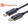 PremiumCord DisplayPort 1.2 přípojný kabel M/M, zlacené konektory, 3m