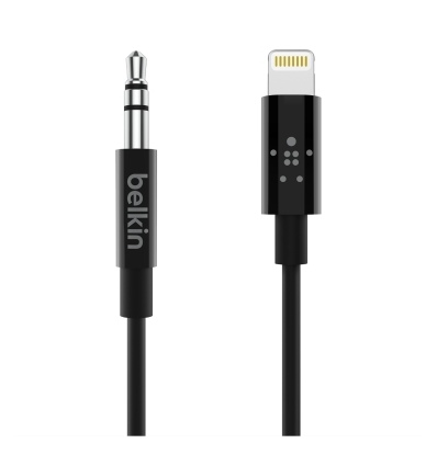 BELKIN Lightning to 3,5mm M/M, 90cm, černý