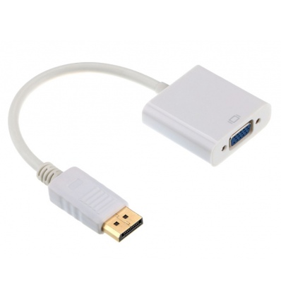 Gembird adaptér DisplayPort - VGA, M/F, white