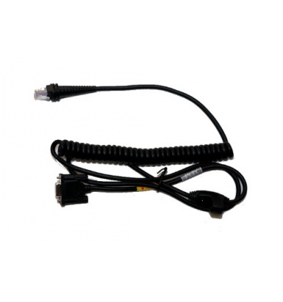 RS232 kabel(+5V signals), black, DB9 Male, 3m