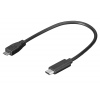 PremiumCord adaptér USB-C - microUSB 2.0, 0,2m