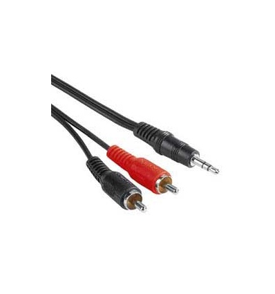 PremiumCord Kabel Jack 3.5mm-2xCINCH M/M 10m