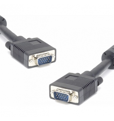 PremiumCord Kabel k monitoru HQ (Coax) 2x ferrit,SVGA 15p, DDC2,3xCoax+8žil, 3m