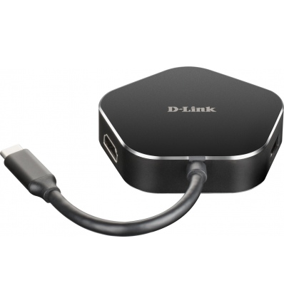 D-Link 4-in-1 USB-C Hub with HDMI and Power Delivery