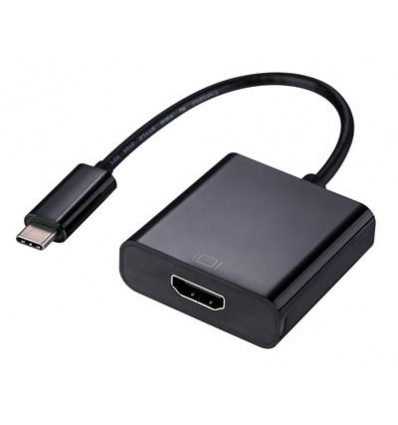 Adaptér C-TECH Type-C na HDMI, M/F, 15cm