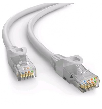 Kabel C-TECH patchcord Cat6, UTP, šedý, 0,25m