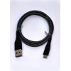 Crono kabel USB 2.0 - microUSB 1m, carbon premium