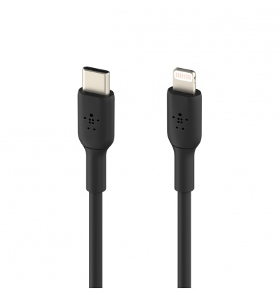 Belkin Lighting to USB-C kabel, 2m, černý