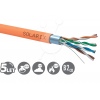 Instalační kabel Solarix CAT5E FTP LSOHFR B2ca-s1,d1,a1 500m/cívka SXKD-5E-FTP-LSOHFR-B2ca