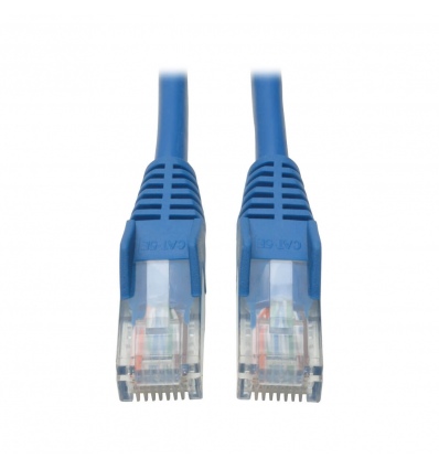 Tripplite Ethernetový kabel Cat5e 350MHz Snagless Molded (UTP) (RJ45 Samec/Samec), modrá, 0.31m