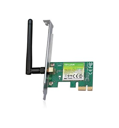 TP-Link TL-WN781ND 150Mb Wifi PCI Express Adapter, 1x odnímatelná anténa