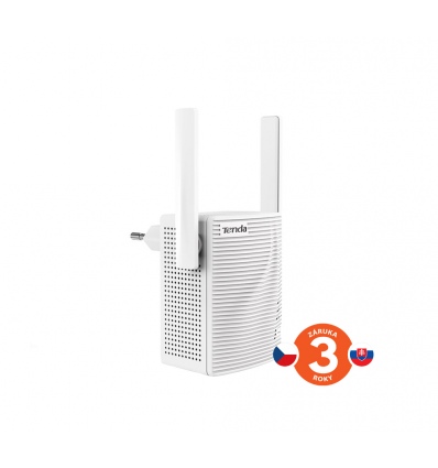 Tenda A15 - WiFi Range Extender AC750 Dual Band, opakovač 750 Mb/s, 1x LAN 100Mb/s, WPS, 2x 2dBi ant