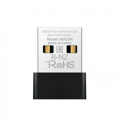 Mercusys MA20N AC650 Nano Wi-Fi USB Adapter