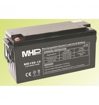 Pb akumulátor MHPower VRLA AGM 12V/150Ah (MS150-12