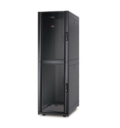 NetShelter SX Colocation 2 x 20U 600mm Widex1070mm Deep Encl w.Sides Black