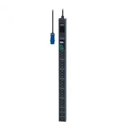 Easy PDU,Metered,ZeroU,16A,230V,(18)C13 & (3)C19, IEC309