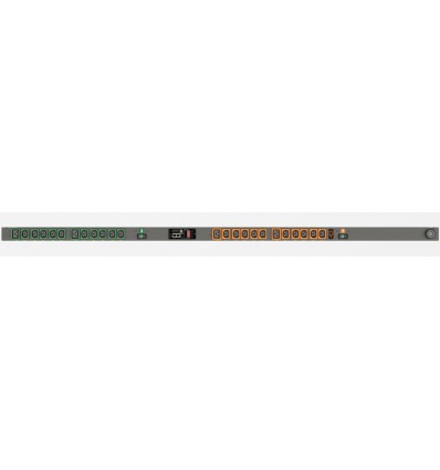 Vertiv Geist PDU, 32A, 20xC13 + 4xC19, vidlice IEC309, 0U, jističe 2x16A, spínaná, U-lock