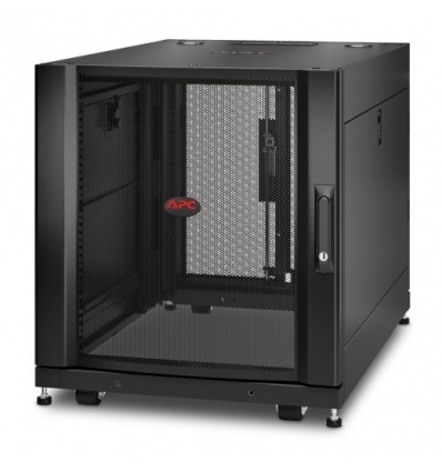 APC NetShelter SX 12U Server Rack Enclosure 600mm x 900mm w/ Sides Black