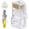 W-Star Konektor UTP RJ45EZ Cat5e 100ks 3U pozlacený 5SLD pass through RJ45EZc5S