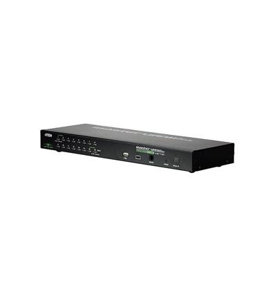 Aten 16-port KVM USB+PS/2 OSD, rack 19"+OverNet