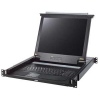 ATEN 17" LCD šuplík do racku, USB, PS/2, touch