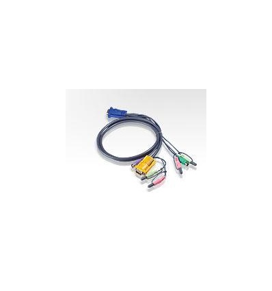 ATEN KVM sdruž. kabel k CS-1732,34,54,58, PS2, 3m