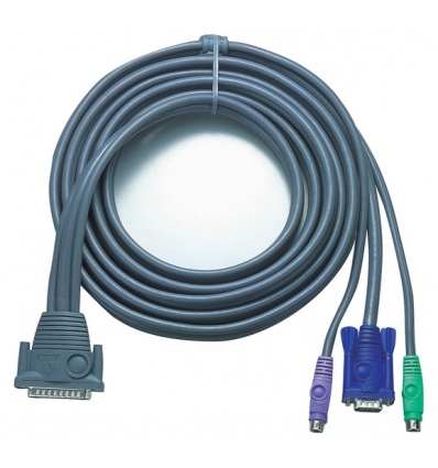 ATEN KVM sdružený kabel k CS-128A,228,428, PS2, 5m