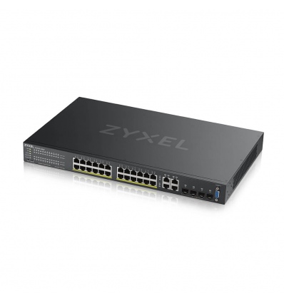 ZYXEL GS2220-28,HP24port Gb L2 Switch,1 GbE Uplink, PoE