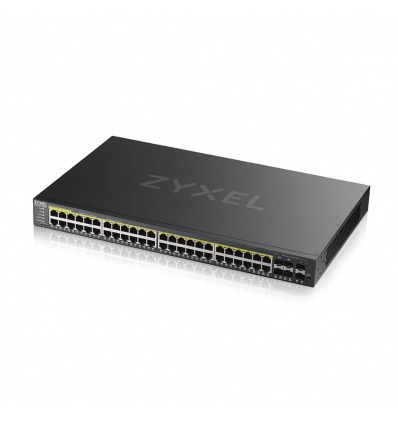 ZYXEL GS2220-50HP,48port Gb L2 Switch,1 GbE Uplink, PoE