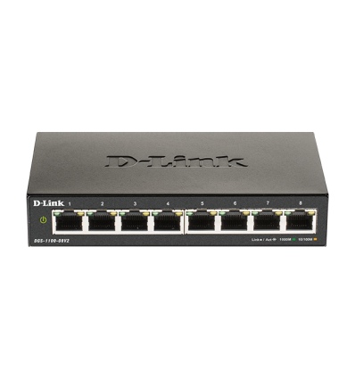 D-Link DGS-1100-08V2 Easy Smart Switch 10/100/1000