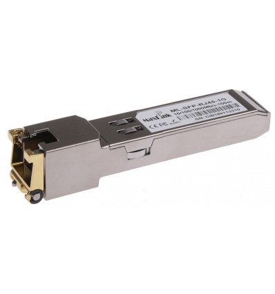 MaxLink SFP 10/100/1000M metalický modul, RJ-45, 100m, 1Gbps