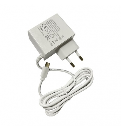 MikroTik MT13-052400-E15BG napájecí adaptér 5V 2,4A, 12W, USB-C pro hAP ax lite