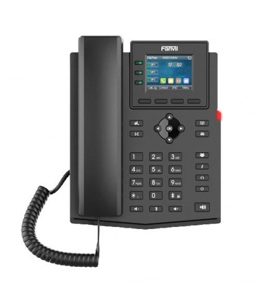 Fanvil X303G SIP telefon, 2,4"bar.disp., 4SIP, dual Gbit, PoE