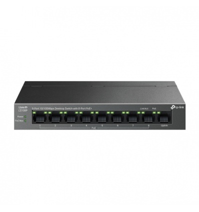 TP-Link LS109P 9x10/100 (8xPOE+) Desktop switch