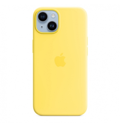 iPhone 14+ Silicone Case with MagSafe - C.Yellow