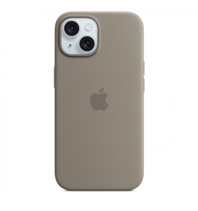 iPhone 15 + Silicone Case with MagSafe - Clay