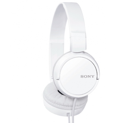 SONY sluchátka MDR-ZX110 bílé