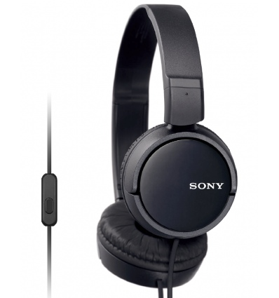 SONY sluchátka MDR-ZX110AP handsfree, černé