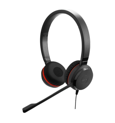 Jabra Evolve 30 II/Stereo/USB-C/Drát/Černá