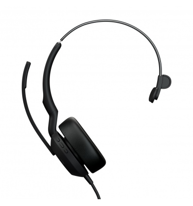 Jabra Evolve2 50/Mono/ANC/USB/Drát/BT/Bezdrát/MS/Černá