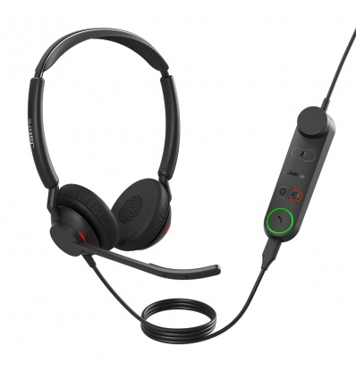 Jabra Engage 50 II (Link)/Stereo/ANC/USB-C/Drát/Černá