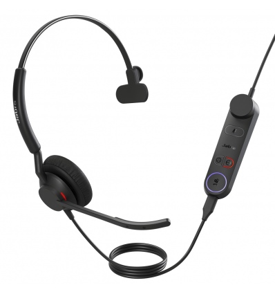 Jabra Engage 50 II (Link)/Mono/ANC/USB-C/Drát/MS/Černá